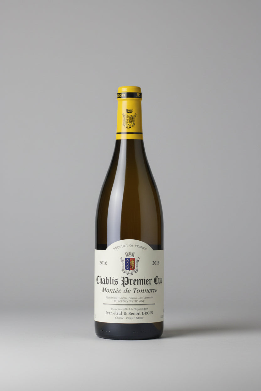 Jean-Paul & Benoit Droin, Chablis Premier Cru, Montee de Tonnerre 2016