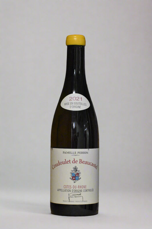 Chateau de Beaucastel Coudoulet, Côtes du Rhône Blanc, Famille Perrin 2021